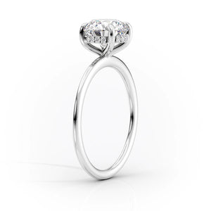 The Kamellie Set With A 2 Carat Princess Lab Diamond