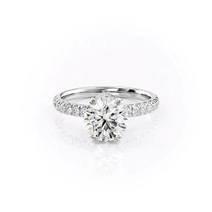 The Sofia Set With A 2 Carat Round Lab Diamond
