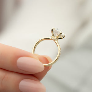 The Sofia Set With A Round Lab Diamond