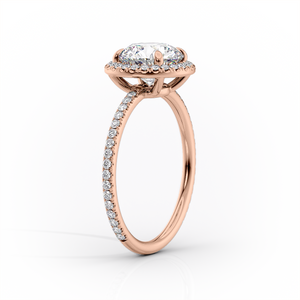 The Michelle Set With A 1 Carat Marquise Lab Diamond