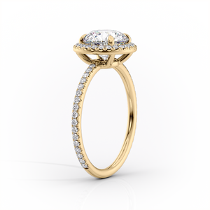 The Michelle Set With A 1.5 Carat Marquise Lab Diamond