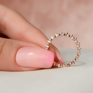 1ct Round Shared Prong Eternity