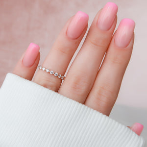 1ct Round Shared Prong Eternity