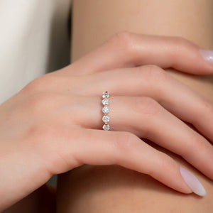 1ct Round Shared Prong Eternity