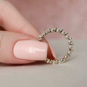 1ct Round Shared Prong Eternity