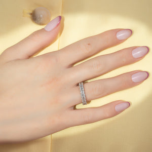 3.5ct Emerald Eternity