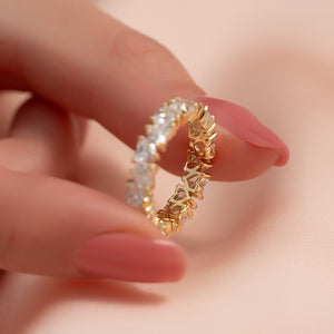 2.5ct Heart Eternity