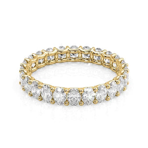 2.5ct Oval U Prong Eternity