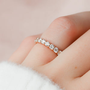 1.5ct Round Trellis Eternity