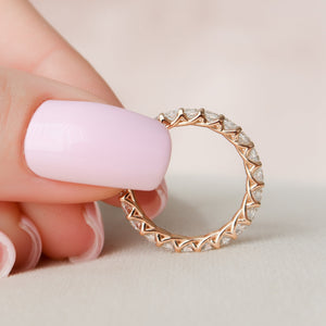 1.5ct Round Trellis Eternity