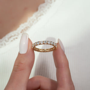 1.5ct Round Trellis Eternity