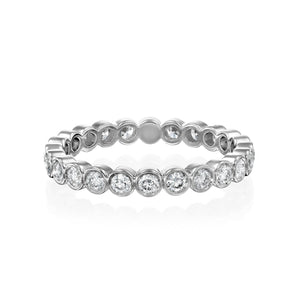0.5ct Round Bezel Eternity