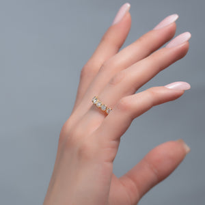 0.5ct Round Bezel Eternity