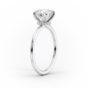 The Nelly Set With A 2 Carat Marquise Moissanite