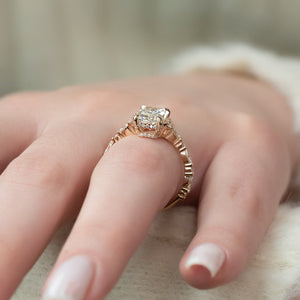 The Kristen Set With A 3 Carat Radiant Lab Diamond