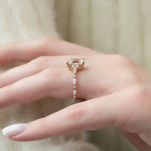 The Kristen Set With A Radiant Lab Diamond