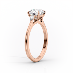 The Pears Liv Set With A 1.5 Carat Marquise Lab Diamond