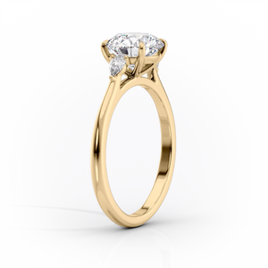The Pears Liv Set With A 5 Carat Marquise Moissanite