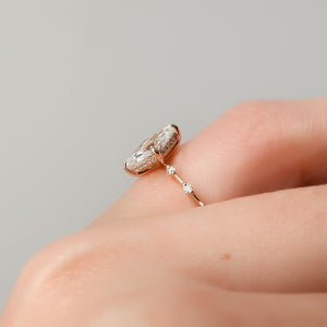 The Hidden Halo Penelope Set With A 1.5 Carat Marquise Lab Diamond