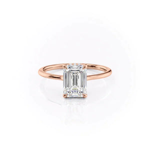 The Maia Set With A 2.5 Carat Emerald Lab Diamond