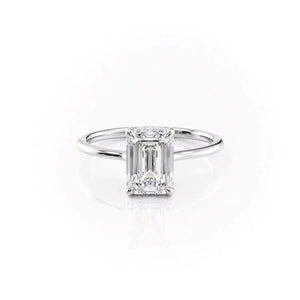 The Maia Set With A 2.5 Carat Emerald Lab Diamond