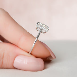 The Maia Set With A Radiant Lab Diamond