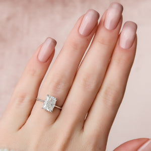 The Maia Set With A Radiant Lab Diamond