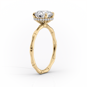 The Eve Set With A 3 Carat Marquise Lab Diamond