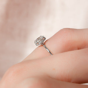 The Eve Set With A 2.5 Carat Oval Lab Diamond