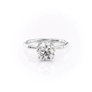 The Eve Set With A 1.5 Carat Round Lab Diamond