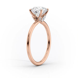 The Luna Set With A 3 Carat Marquise Lab Diamond
