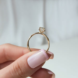 The Stacey Set With A Radiant Lab Diamond