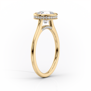 The Charlotte Set With A 1.5 Carat Marquise Lab Diamond