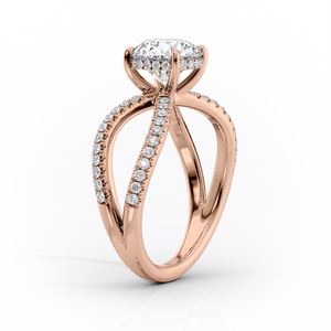 The Zoey Set With A 1 Carat Marquise Lab Diamond