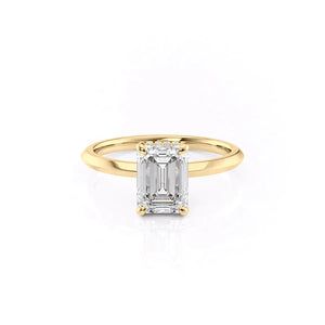 The Razor Kamellie Set With A 1.5 Carat Emerald Lab Diamond