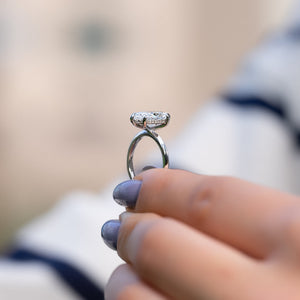 The Razor Kamellie Set With A 2 Carat Marquise Lab Diamond