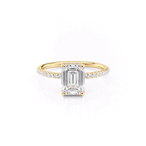 The Low Profile Kamellie Set With A 1.5 Carat Emerald Lab Diamond