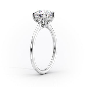 The Ellie Set With A 2.5 Carat Cushion Lab Diamond