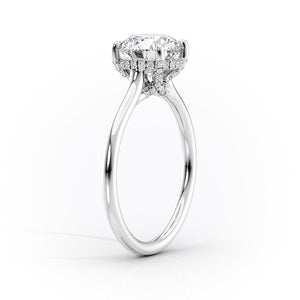 The Ellie Set With A 3 Carat Marquise Lab Diamond