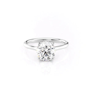 The Ellie Set With A 1.5 Carat Round Lab Diamond