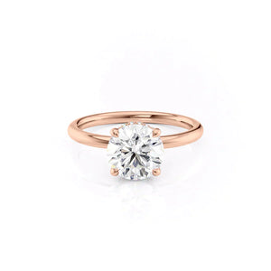 The Alex Set With A 1 Carat Round Moissanite
