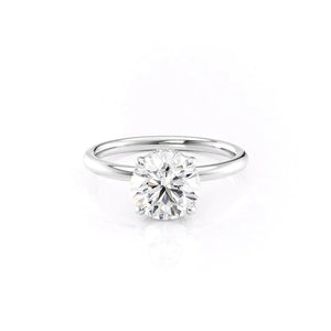 The Alex Set With A 1.5 Carat Round Lab Diamond