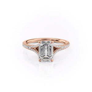 The Jade Set With A 1 Carat Emerald Lab Diamond