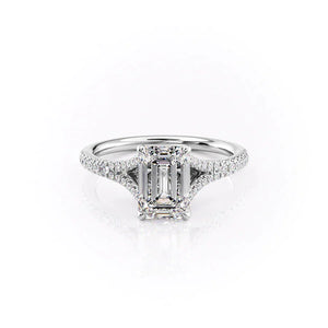 The Jade Set With A 1.5 Carat Emerald Lab Diamond