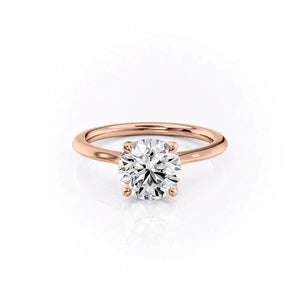The Madison Set With A 1.5 Carat Round Lab Diamond