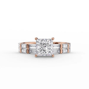 The Hailey Set With A Princess Lab Diamond