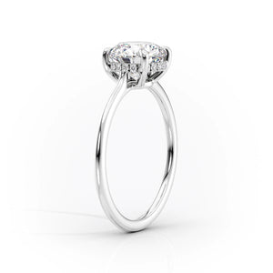 The Maia Set With A 3 Carat Emerald Lab Diamond