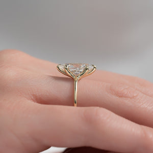 The Ashley Set With A 2 Carat Marquise Lab Diamond