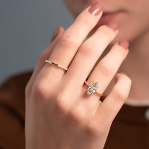 The Ashley Set With A 2 Carat Marquise Lab Diamond