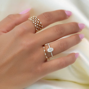 The Pave Ashley Set With A 3 Carat Oval Lab Diamond